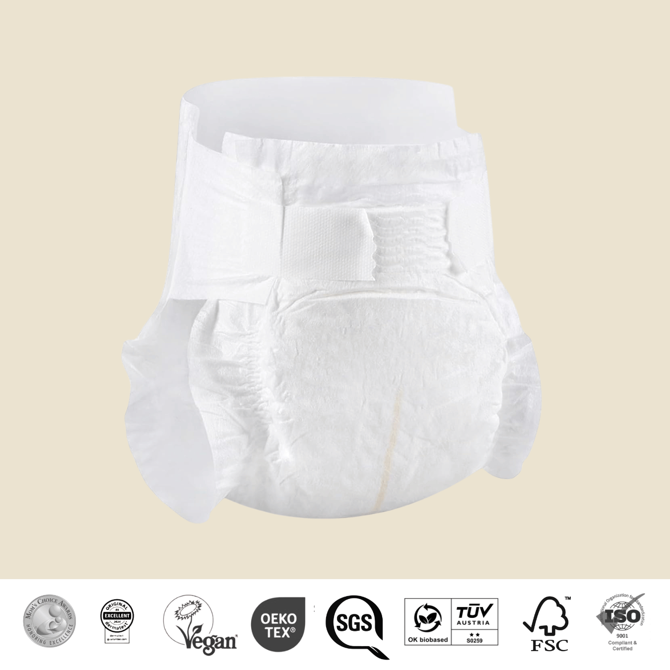 Premium Bamboo Tape Diapers