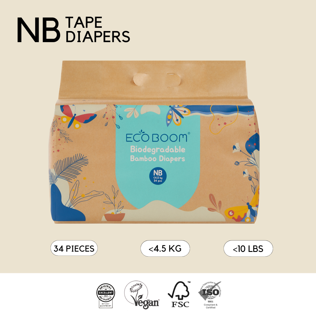 Regular Bamboo Tape Diapers