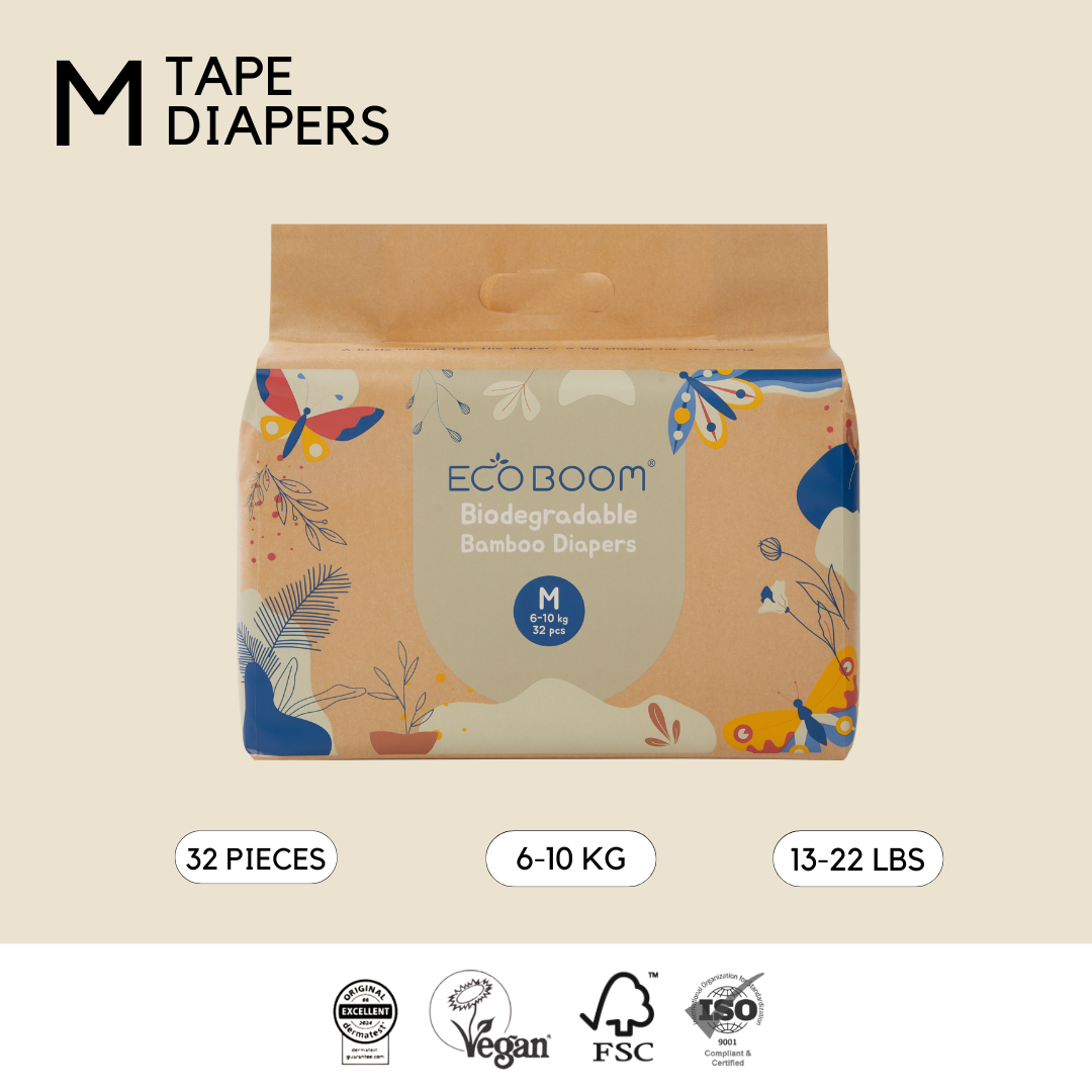 Regular Bamboo Tape Diapers