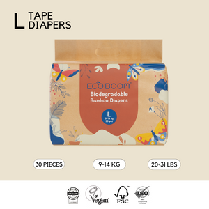 Regular Bamboo Tape Diapers