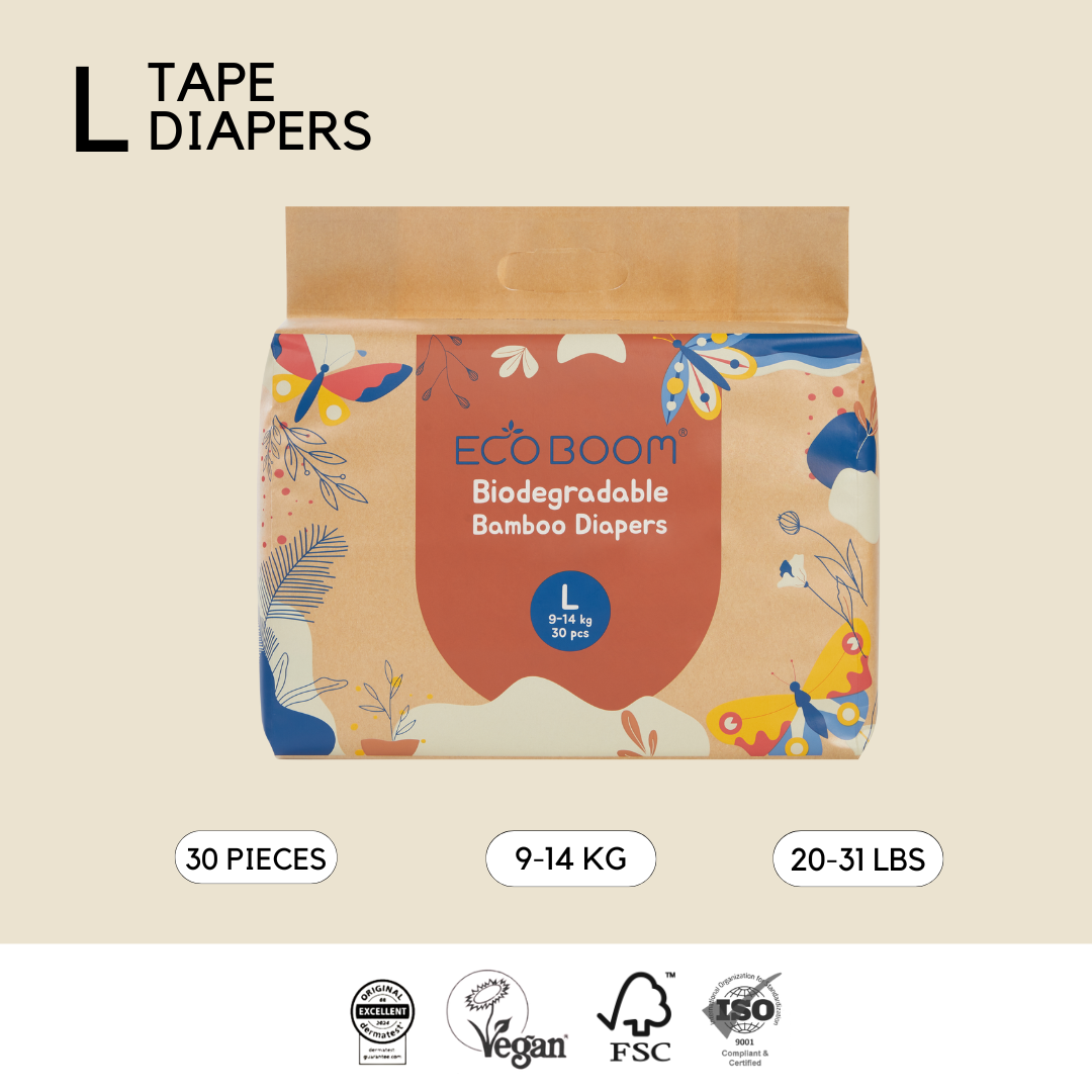 Regular Bamboo Tape Diapers
