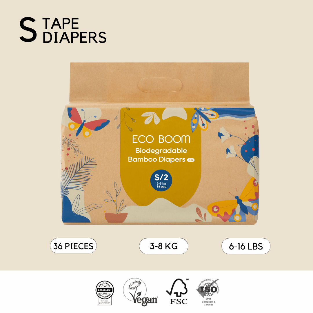 Regular Bamboo Tape Diapers