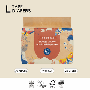Regular Bamboo Tape Diapers