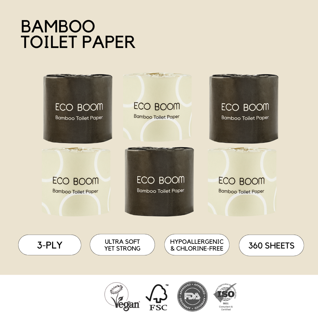 Biodegradable Bamboo Toilet Paper