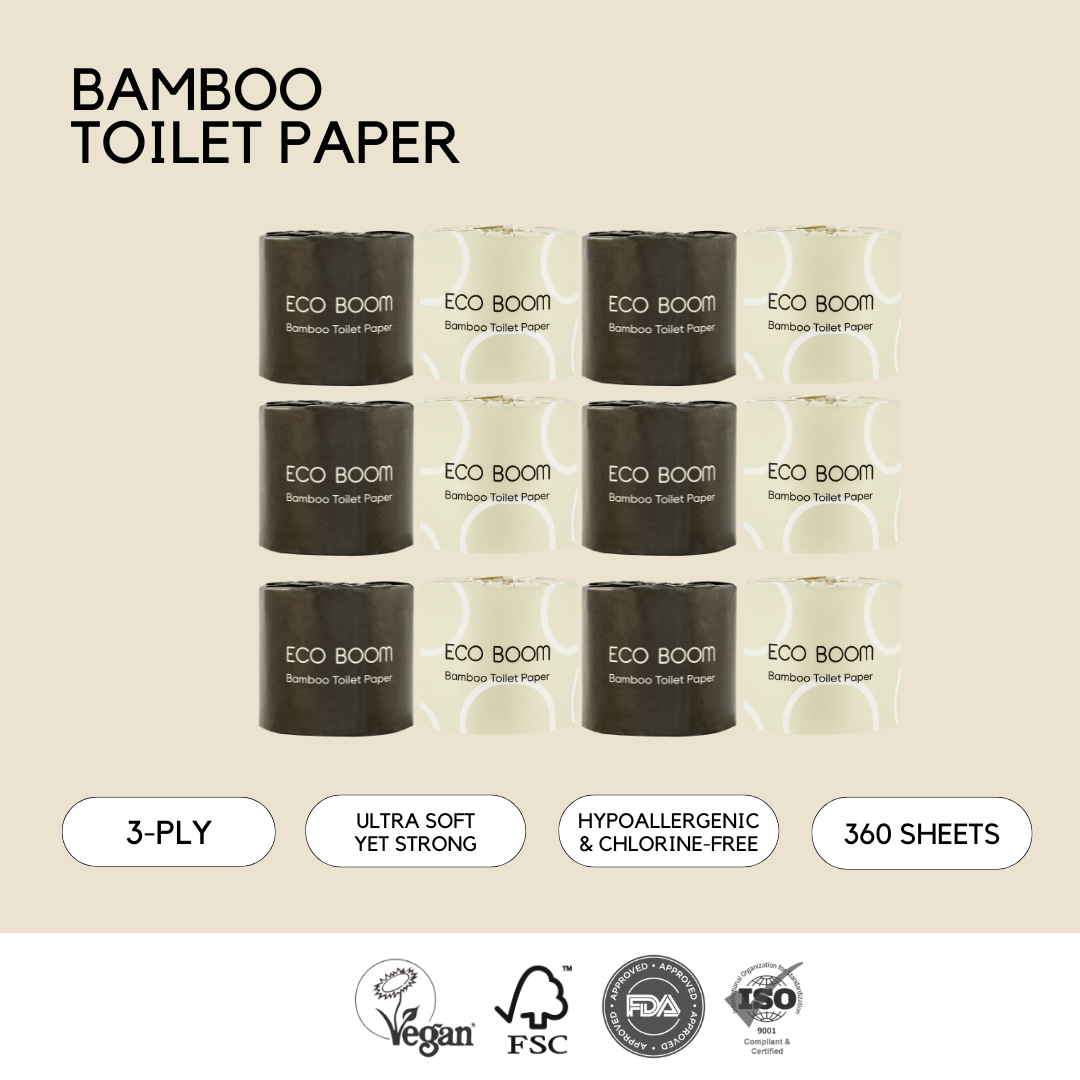 Biodegradable Bamboo Toilet Paper