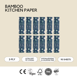 Bamboo Biodegradable Kitchen Paper