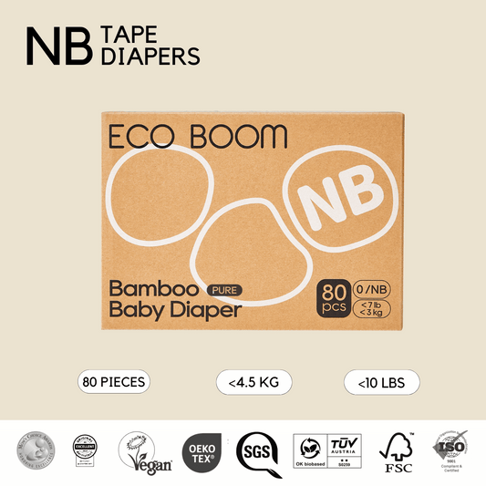Premium Bamboo Tape Diapers