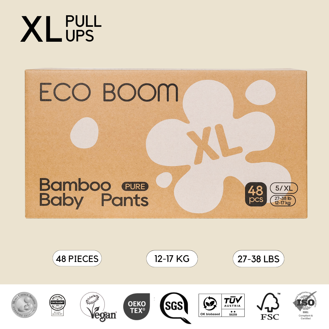 Premium Bamboo Pull Up Diapers Full Packs