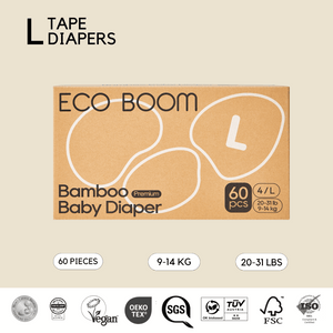 Premium Bamboo Tape Diapers
