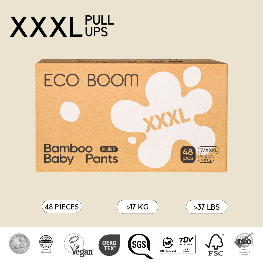Premium Bamboo Pull Up Diapers Full Packs