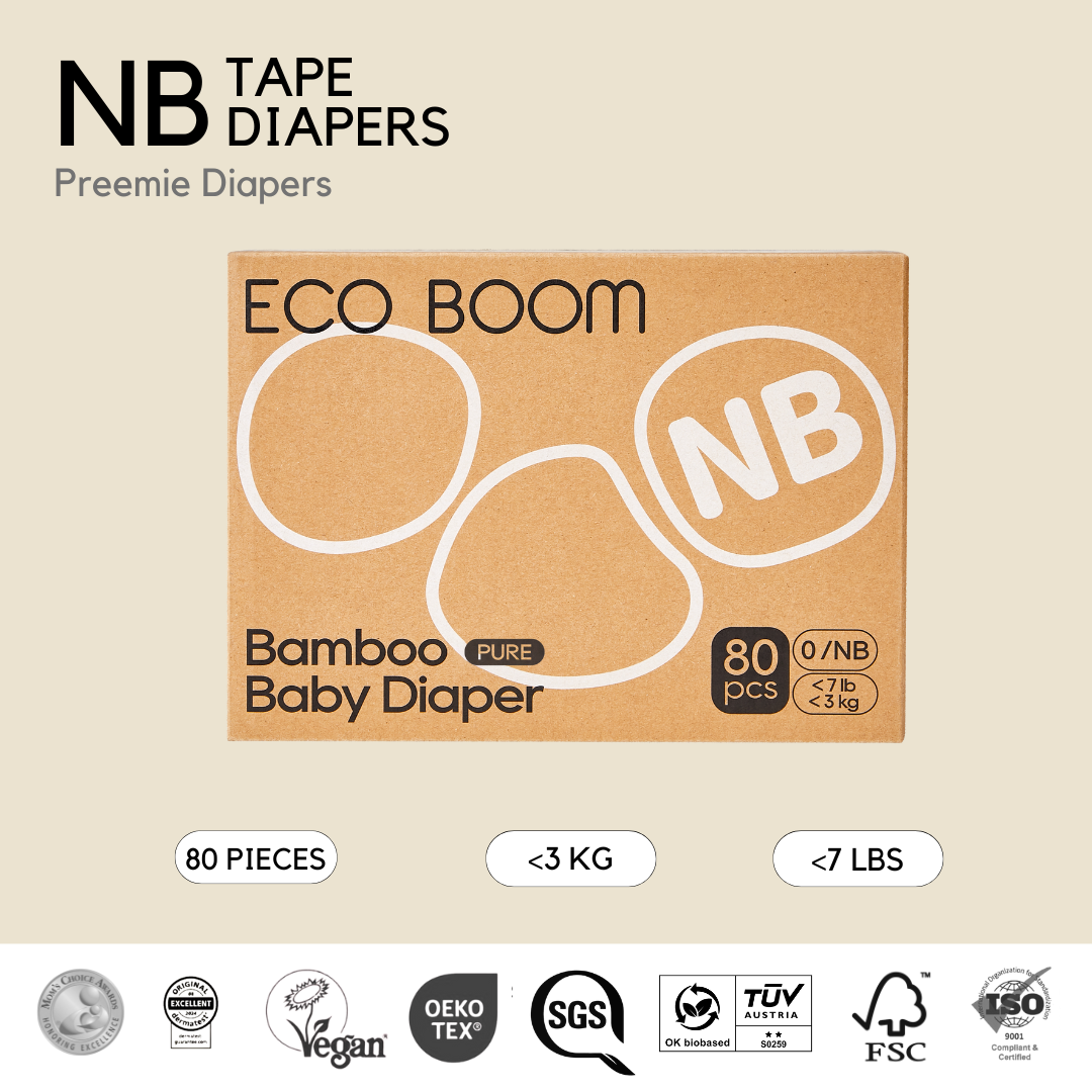 Premium Bamboo Tape Diapers