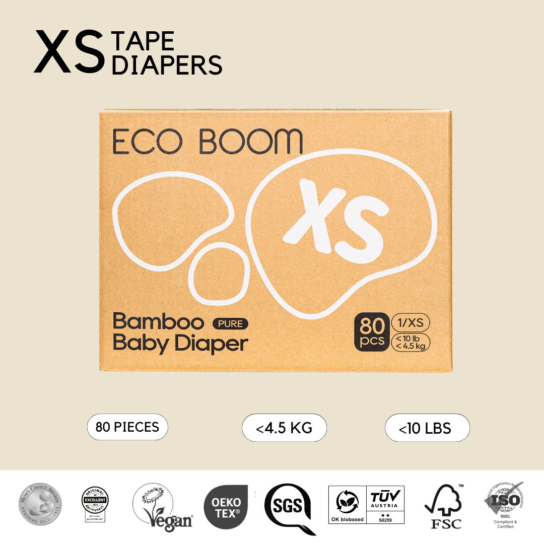 Premium Bamboo Tape Diapers