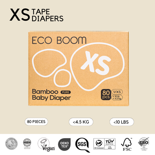 Premium Bamboo Tape Diapers