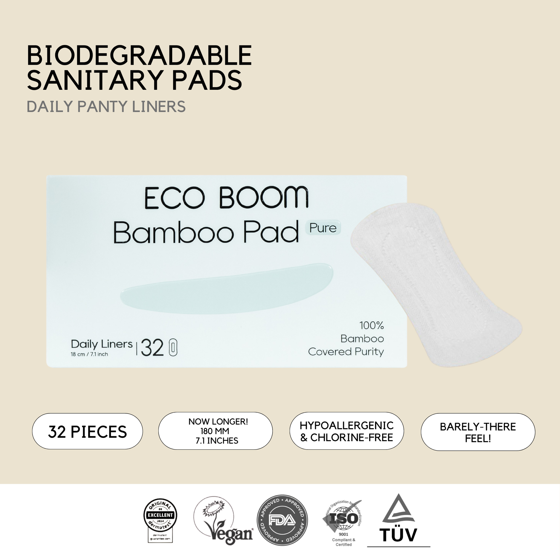 Feminine Bamboo Sanitary Pads